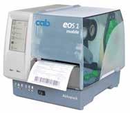 100-240 VAC 50/60 Hz para rollos de etiquetas con un diámetro de hasta 203 mm. Todos los demás datos técnicos son idénticas al modelo EOS1. 1.