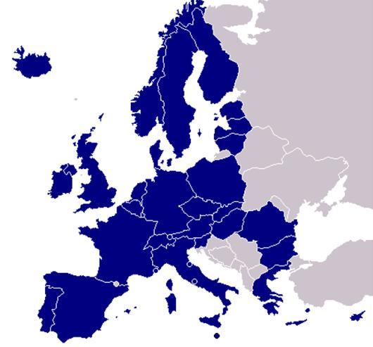 domiciliados y transferencias) End date o Fecha límite de migración a SEPA de la zona no euro 34 países de la zona SEPA: 29 países