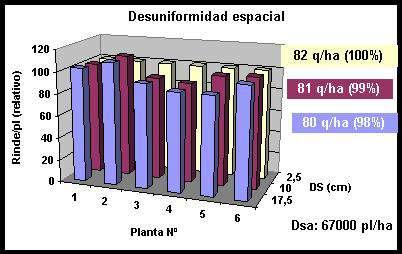 9. Des-uniformidad espacial (problemas de distribución):