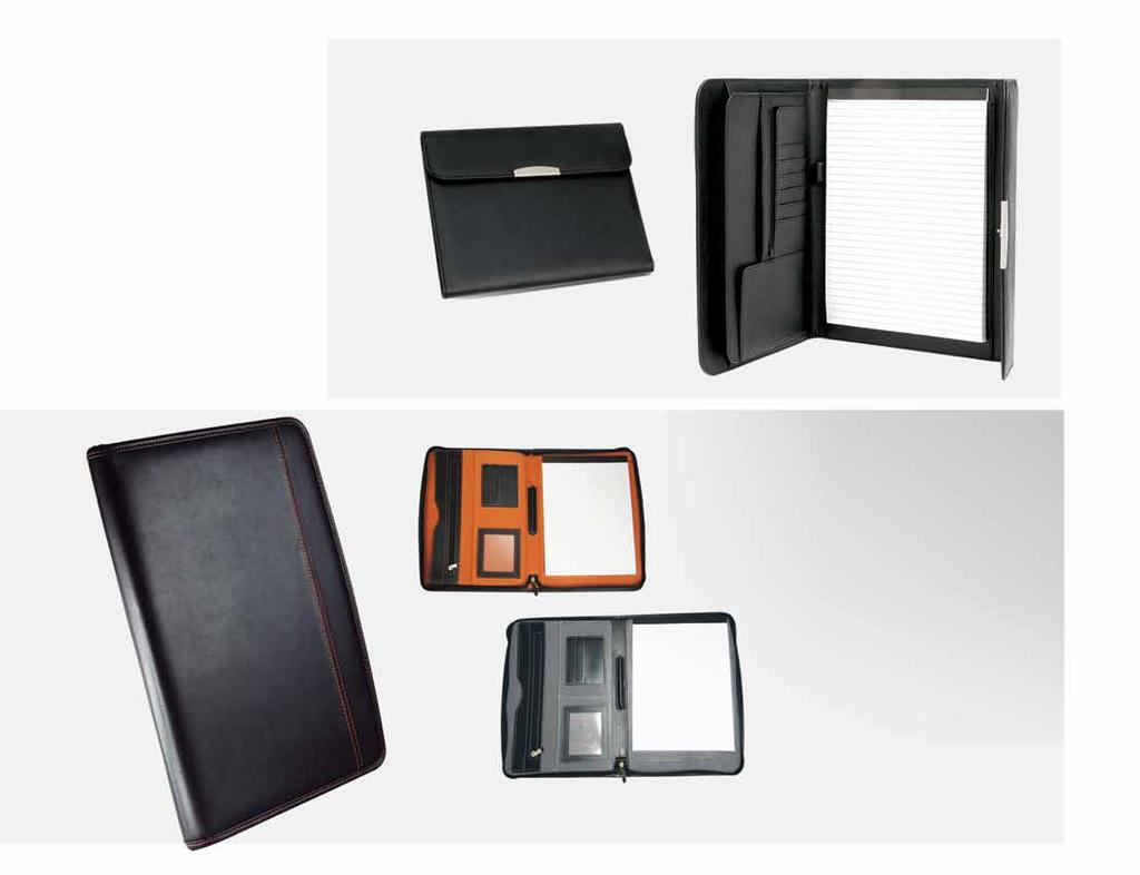 OF61301 Carpeta Mondiale Fabricado en vinipiel, compartimento para tarjetas y documentos, incluye block.