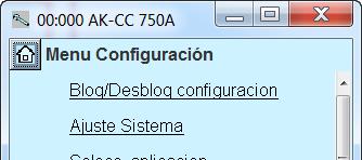 Configuración - continuación Configuración de bloqueo 1. Ir a Menú de Configuración 2. Seleccionar Bloqueo/Desbloqueo de configuración 3.