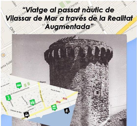 Relación/Tipos de trabajos/geolocalización Ruta Náutica en Vilassar de Mar.