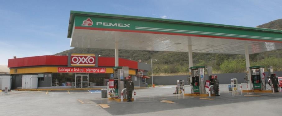 Nuevos Formatos: Gasolineras (OXXO Gas) Ahora las estaciones de servicio OXXO GAS le permiten a