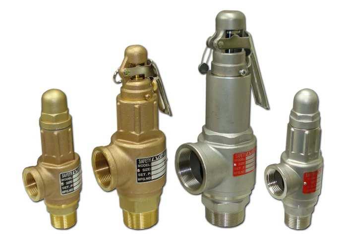 La válvula de seguridad es similar a la válvula de desahogo y se abre con rapidez con un "salto" para descargar la presión excesiva ocasionada por gases o líquidos comprimibles.