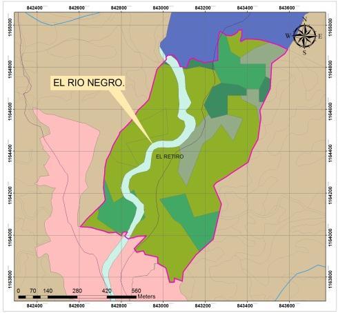 El subpolígono de Santa Elena, es una zona de pendientes variadas, ya que dentro de este, encontramos zonas con pendientes moderadas y suaves que van del 0% al 3% y del 3% al 7%, también encontramos