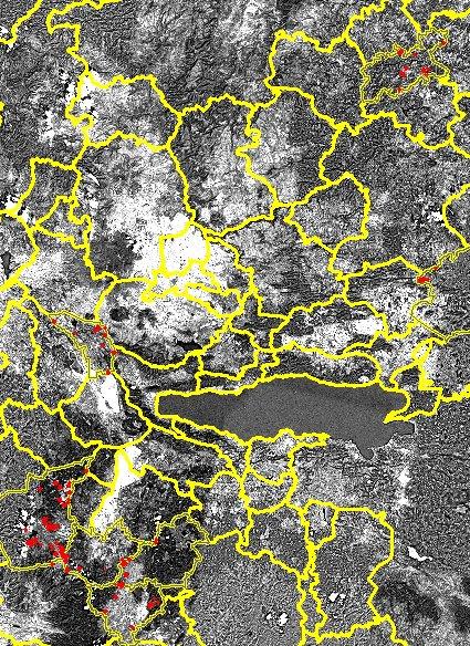 Revisión por fotointerpretación Los SPRS se revisan en comparación con la imagen de satélite más actual que se tenga, sitio por sitio, y se evalúa con base a la experiencia de los técnicos del IIEG