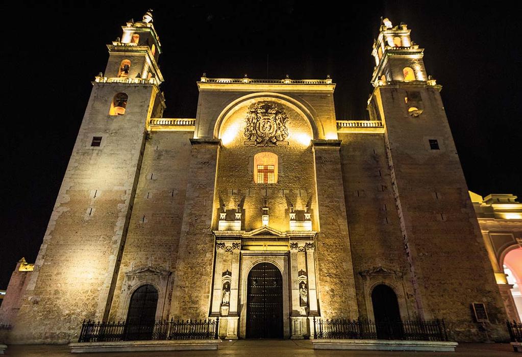 7 Tesoros del Patrimonio Cultural de Mérida (México) Mérida (México) 1. Catedral 2. Casa de Montejo 3.