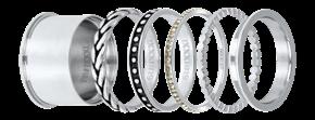 6 cm El anillo base ceramic de 1.2 cm se rellena con hasta 0.