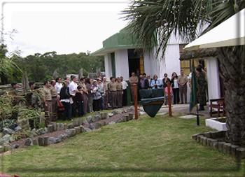 Olivera de Infantería Mecanizado Nº12 (ROCHA) El día 22 de noviembre, se llevó a cabo en la Unidad una emotiva ceremonia en la que se hiso entrega de una medalla a la Sra.