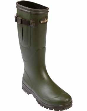 Botas Jersey 0.5cm LEFT BOOT 0.8cm Wave-like edge STYLE BOOTS HUNTING WELLIES BOOTS 1 Nylon mesh Bota de caza Marly Jersey 2 colored Rubbered piping 0.