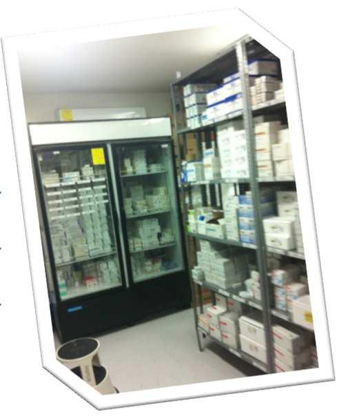 clínicos de enfermería -el sistema es organizado y controlado por farmacia B.