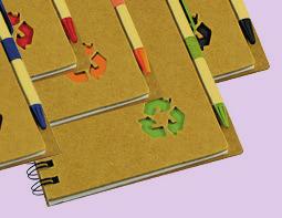 cuaderno ecológico (m137) Tamaño 1/2 ofi cio de 50 hojas interiores (croquera) Con tapas de cartón