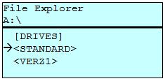 ILX Tarjeta Compact Flash / Memoria USB 8.6 Explorador de Archivos El Explorador de Archivos es el gestor de archivos del sistema de impresión.