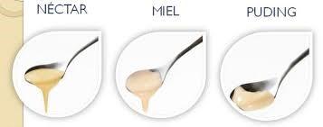 MECV-V Bolos en tres consistencias ( líquido, néctar y pudding) a diferentes