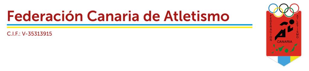Circular 61/2018 CONCENTRACIÓN PROGRAMA DE TECNIFICACIÓN DE LA FEDERACIÓN CANARIA DE ATLETISMO La Federación Canaria de Atletismo, a propuesta de la Coordinadora del programa, Yamilé Paumier y de los