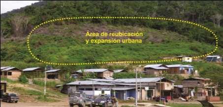 5. EVALUACIÓN DEL ÁREA DE REUBICACIÓN Y DE EXPANSIÓN URBANA El área de reubicación propuesta por la municipalidad distrital Río Tambo, denominada como sector Santa Bancón, puede servir también como