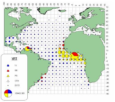las recomendaciones de ICCAT de una prohibición general de las redes de enmalle a la deriva en el Mediterráneo, la flota de redes de enmalle a la deriva se ha ido reduciendo, aunque no se puede