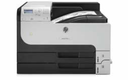Impresoras láser monocromo HP LaserJet Enterprise 700 Printer M712 series NUEVO! A3 PQ Diseñado para grupos de trabajo empresariales que necesitan de un alto volumen de impresión a máxima velocidad.