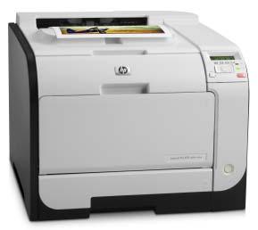 Impresoras láser color LY HP LaserJet Pro 400 Color M451 Imprima documentos de forma asequible: obtenga el mismo coste de impresión en negro por página que con una impresora HP LaserJet en blanco y