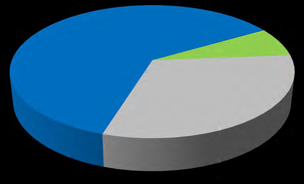 representó 61,9% de la producción nacional de etanol Participación (%) producción nacional de etanol por departamentos -