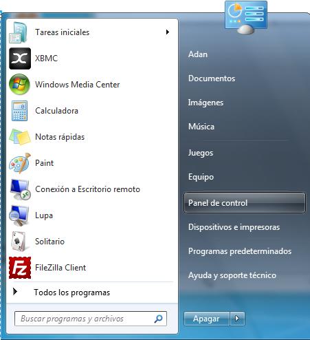 En Windows 8 desplegar la barra lateral con la combinación de