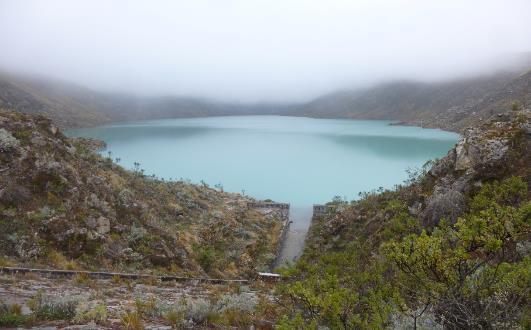 Fotografía N 01: Vista panorámica de la laguna Allicocha IV.