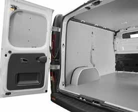 TRAFIC Revestimientos Revestimiento de DM Protege las paredes del vehículo así como la mercancía.