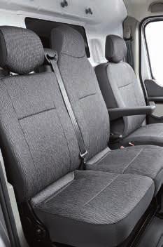 MASTER Fundas específicas para vehículos comerciales Fundas Aquila textil Fundas Super Aquila Mejoran la protección de los asientos ante los usos profesionales, especialmente exigentes.