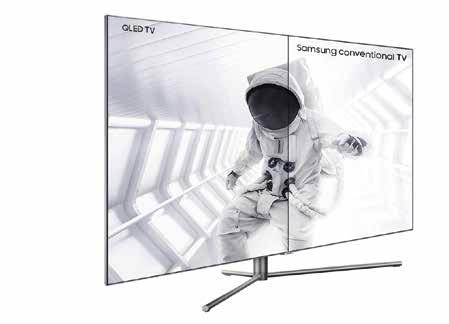 QLED TV, imagen sin límites Q Color Q Contrast Q HDR 1500 Gracias a la tecnología Quantum Dot, conseguimos reproducir un millón de colores con un