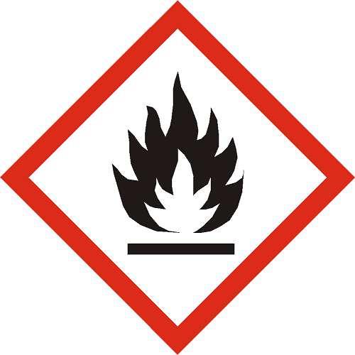 Página: 2 Palabras de advertencia: Consejos de prudencia: Atención * P210: Mantener alejado del calor, de superficies calientes, de chispas, de llamas abiertas y de cualquier otra fuente de ignición.