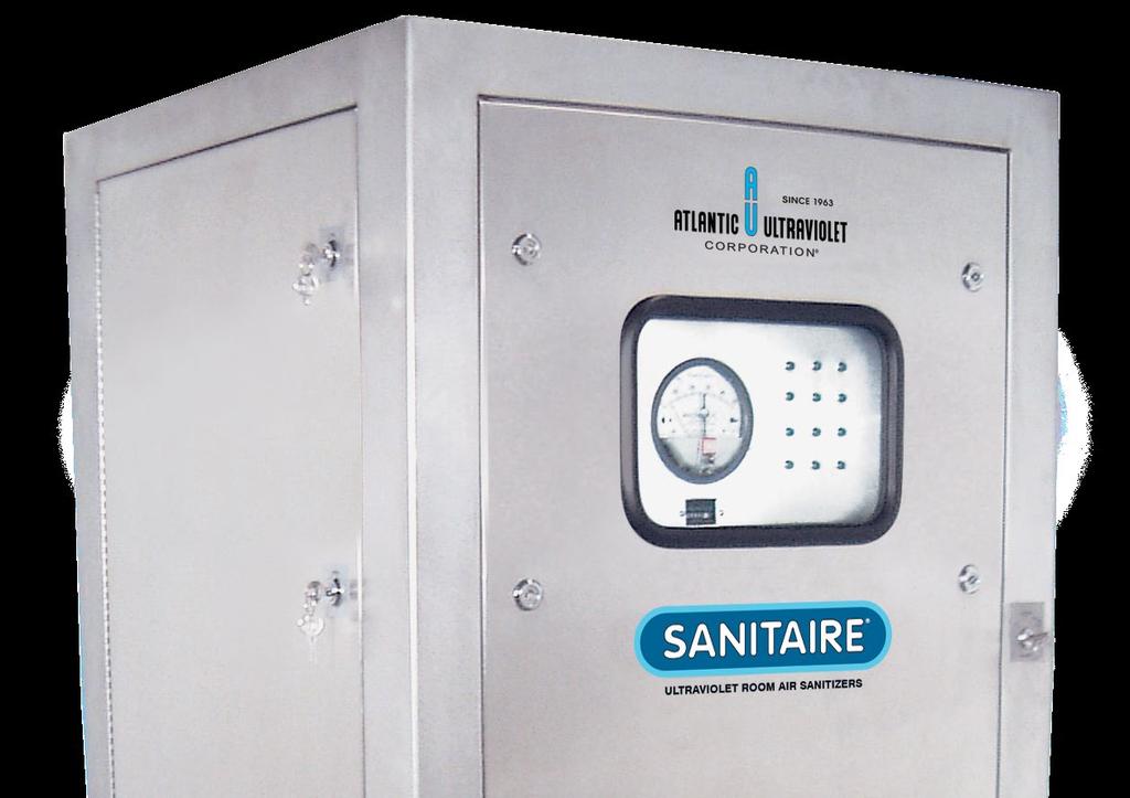 INSTALACIÓN Figura 3 - SANITAIRE RSM2680 (mostrado) El RSM2680 para desinfectar aire en cuartos es móvil y no requiere instalación profesional.