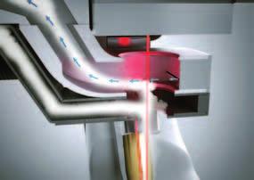 del láser. Fronius LaserHybrid permite el ensamblaje automatizado de diferentes piezas de aluminio y acero con una velocidad de hasta 8 metros por minuto y de primera calidad.