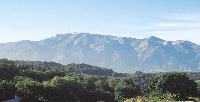 alta montaña (DoPs) y un robledal relíctico sobre sustratos silíceos (AdQp) en la carretera de la Cabra (Granada-Almuñécar).