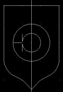 Circle: dibuja círculo a partir del centro y luego definiendo el radio de este.