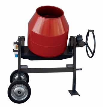 The HCS concrete mixers, with direct drive, have an aluminium gearbox in oilbath, guaranteeing unbeatable performance with minimum maintenance.