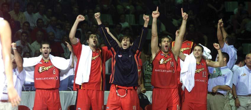 Ocho medallas para la historia Con la de plata de 2007 en Madrid, España luce un total de 8 medallas en la historia de los Eurobasket, aunque ninguna de ellas es de oro.