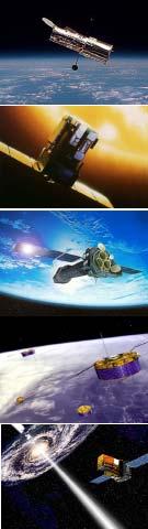 Misiones en operaciones Hubble (1990 ) observatorio en órbita para astronomía ultravioleta, visible e infrarroja (con NASA) SOHO(1995 ) estudia el Sol y su entorno