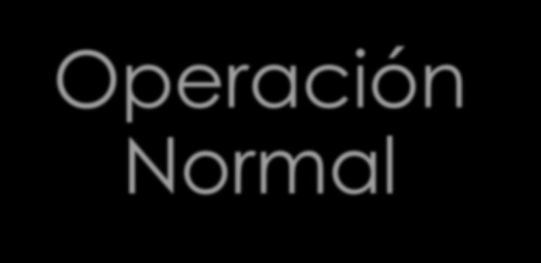 Inicial Operación Normal Cuenta Pública