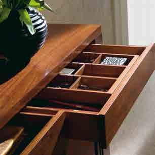 compartment in drawer