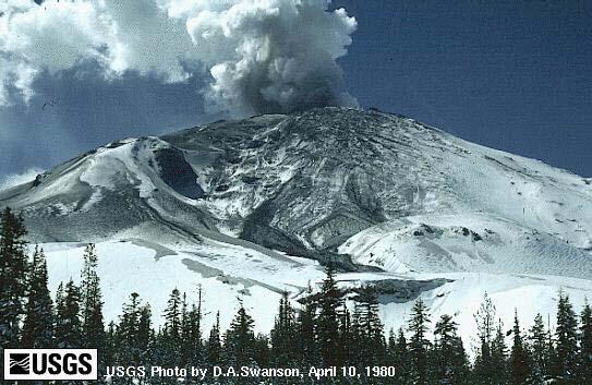 La erupción del Mount St Helens en