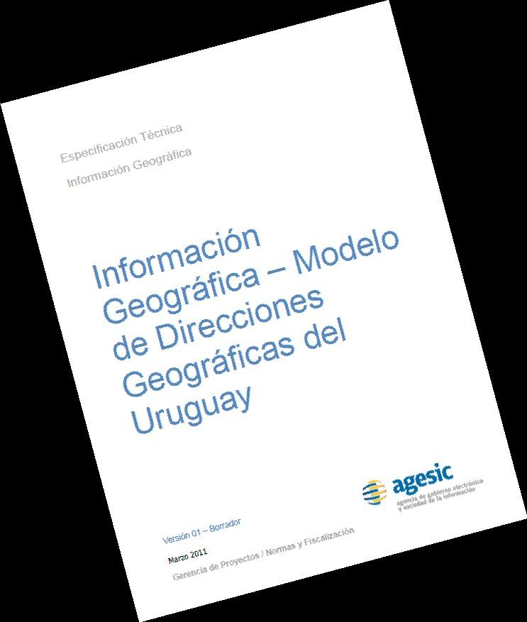 Modelo de direcciones geográficas Requisitos y directrices para un modelo conceptual de direcciones geográficas
