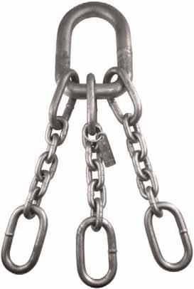 Accoloy Standard Magnet Chains Chain Size Master Link Dimensions (Inches) Sublink Dimensions (Inches) In. MM A B C A B C MAGNET CHAIN ASSEMBLIES *Reach (5 Links) Magnet Dia. Lbs. Per Ea. WLL (Lbs.