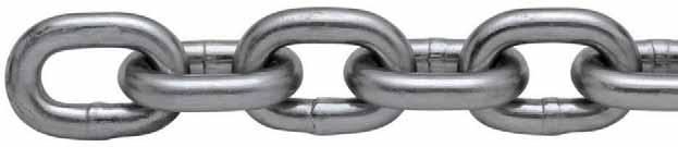 marine hardware & Industrial G43 Import High Test Chain (Short Link) der unit is foot. NOT FOR OVERHEAD LIFTING.