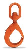 RIGGING & ATTACHMENTS CHAIN SLINGS & COMPONENTS HERC-ALLOY 1000 (GRADE 100) SwIvEl STylE latchlok HERC-ALLOY 1000 WORKING LOAD LIMIT: 4,300 TO 22,600 LbS.