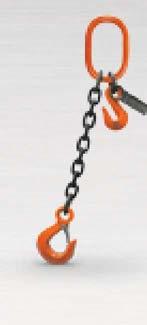 Style A is commonly used for shorter reach slings and consists of a hook attached to the link.