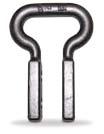 RIGGING & ATTACHMENTS SPECIALTY CHAIN & COMPONENTS PAdlESS SHACKlE CoNNECToRS benefits & features Available in 1-bolt and 2-bolt configurations Specially forged for proper form and fit to CM Mining