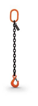 RIGGING & ATTACHMENTS CHAIN SLINGS & COMPONENTS HERC-ALLOY 1000 (GRADE 100) HERC-Alloy 1000 CHAIN WORKING LOAD LIMIT: 2,700 TO 35,300 LbS.