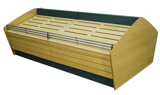 rectangular Góndola de madera