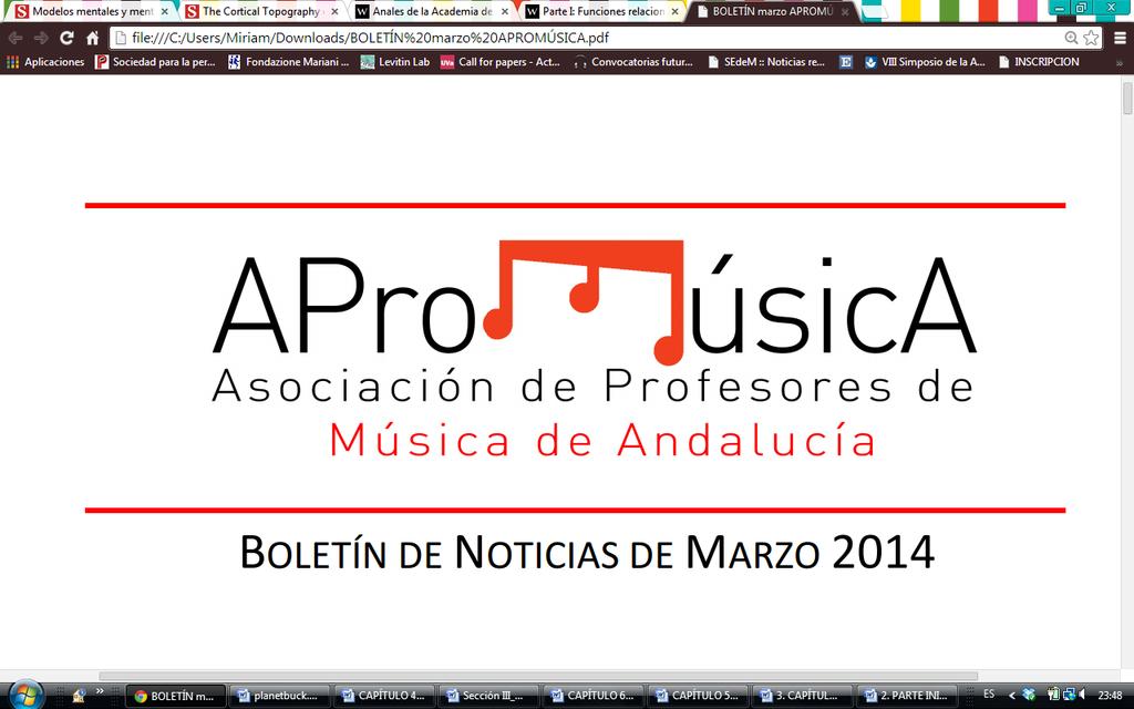 BOLETÍN DE NOTICIAS: OCTUBRE 2015 ALMERÍA VI Curso de Perfeccionamiento Musical San Indalecio - Nuevas fechas de celebración.