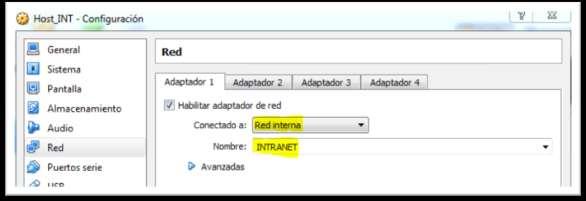 - Servidor LDAP, máquina virtual Ubuntu Server con una interfaz en
